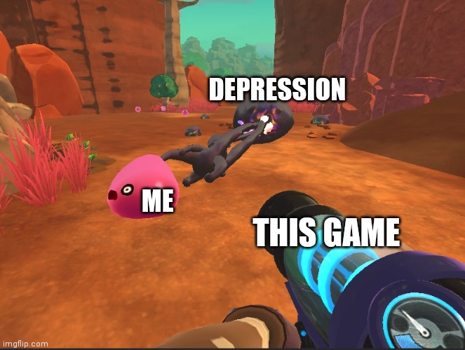DEPRESSION; ME; THIS GAME | made w/ Imgflip meme maker
