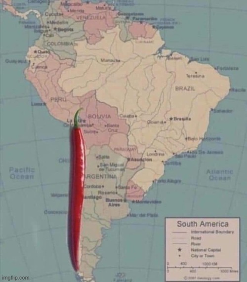 chile is literally 1 chili long | image tagged in chile chili,repost,chili | made w/ Imgflip meme maker