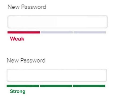 Password strong Blank Meme Template