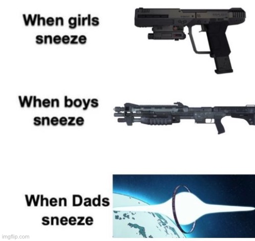 I also forgot if this was posted | image tagged in memes,halo memes,sneeze,halo magnum,halo rings,shotgun | made w/ Imgflip meme maker