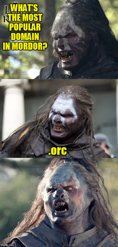 image tagged in bad pun uruk hai | made w/ Imgflip meme maker