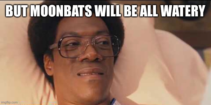 Norbit | BUT MOONBATS WILL BE ALL WATERY | image tagged in norbit | made w/ Imgflip meme maker