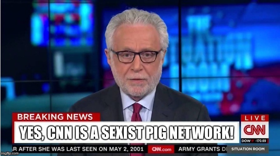 YES, CNN IS A SEXIST PIG NETWORK! | made w/ Imgflip meme maker
