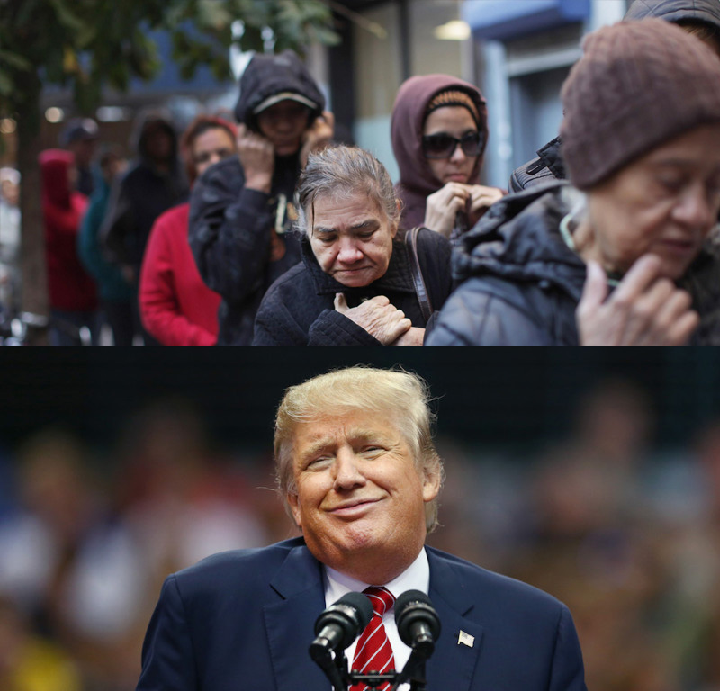 High Quality Trump poor people Blank Meme Template