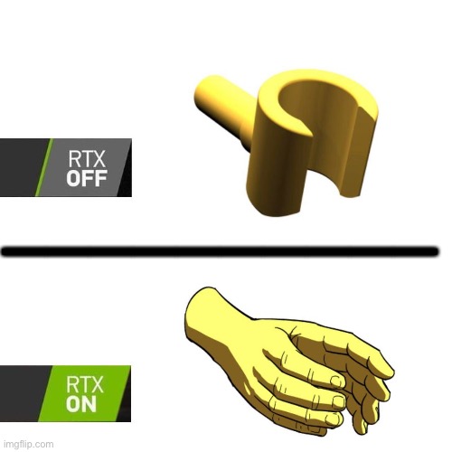 RTX  | —————————— | image tagged in rtx,lego man,unerving,lego,rtx on | made w/ Imgflip meme maker