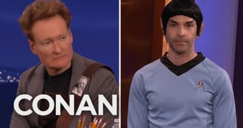 Conan and the Vulcan Blank Meme Template