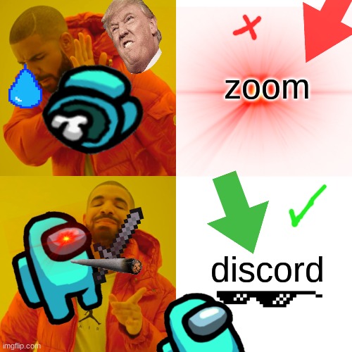 lol | zoom; discord | image tagged in trololol | made w/ Imgflip meme maker