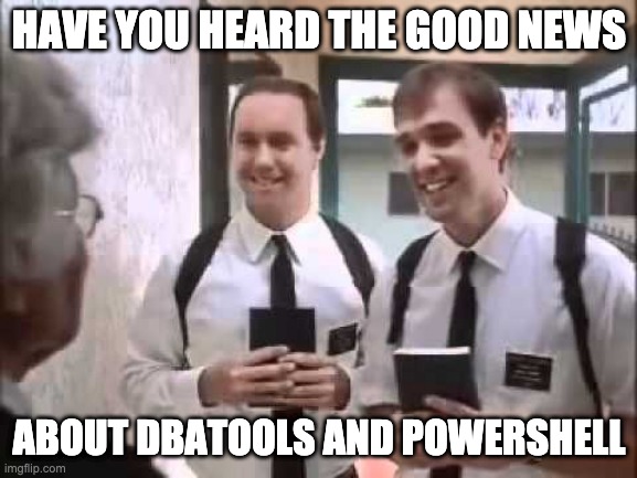mormons like dbatools