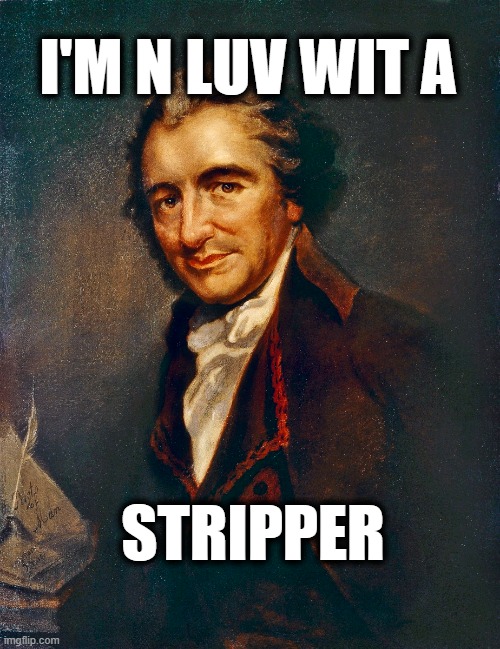 T-Paine | I'M N LUV WIT A; STRIPPER | image tagged in t-pain | made w/ Imgflip meme maker