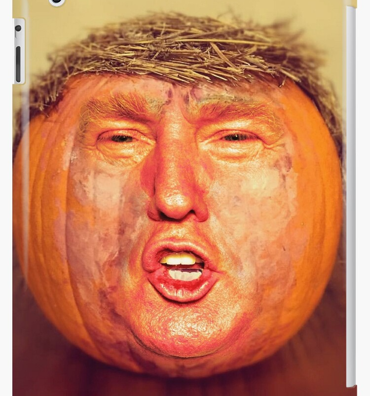 Trump Pumpkin Blank Meme Template