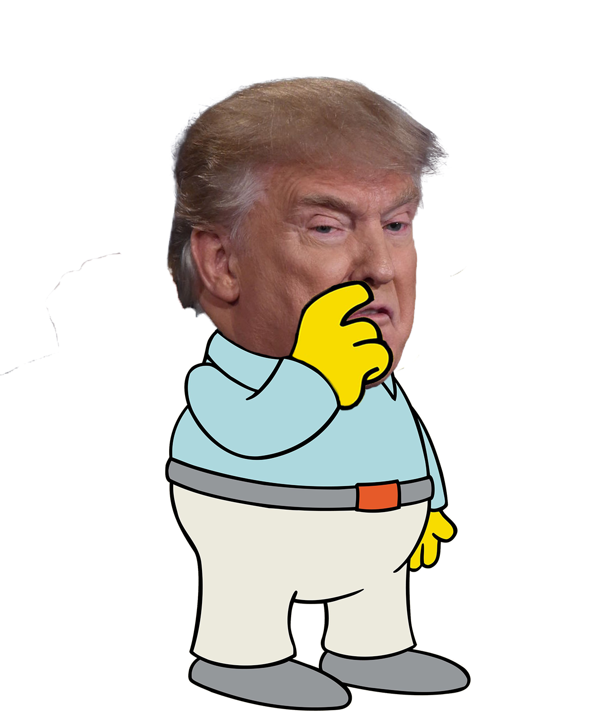 Trump Wiggum Blank Meme Template