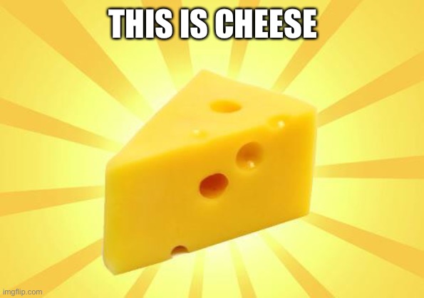 Cheese Time | THIS IS CHEESE | image tagged in cheese time | made w/ Imgflip meme maker