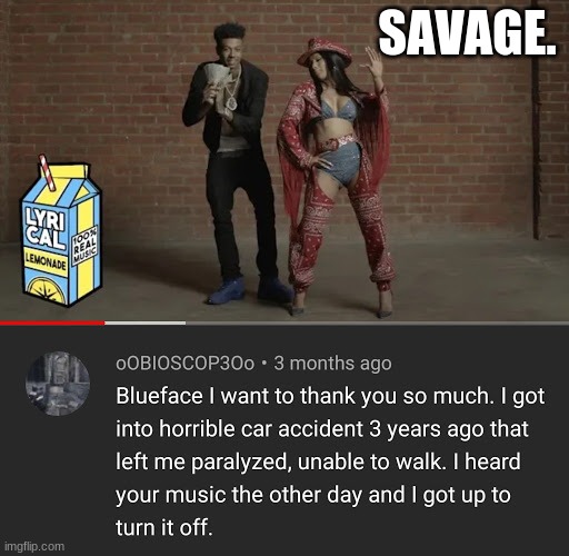 SAVAGE. | made w/ Imgflip meme maker