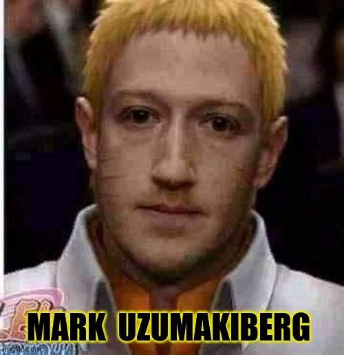 MARK  UZUMAKIBERG | image tagged in naruto,facebook,mark zuckerberg,parody | made w/ Imgflip meme maker