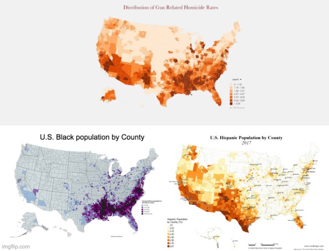 Notice a pattern | image tagged in crime,homicide,race,map | made w/ Imgflip meme maker