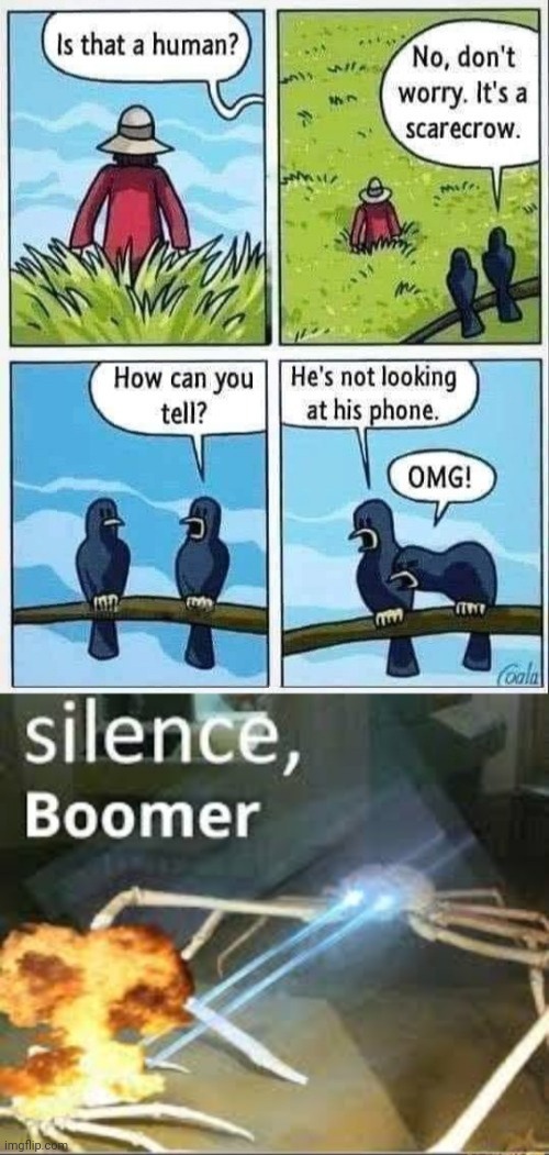 Boomers back at it again... | image tagged in ok boomer | made w/ Imgflip meme maker