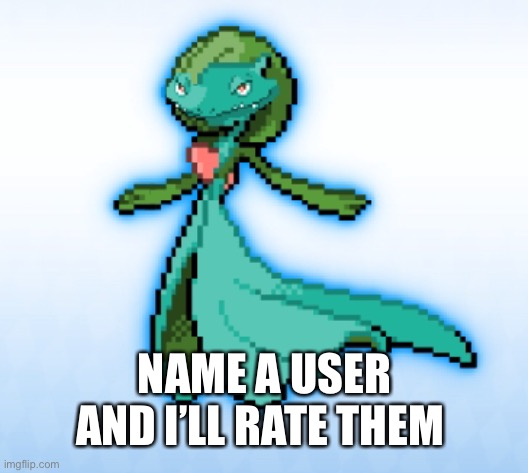 NAME A USER AND I’LL RATE THEM | made w/ Imgflip meme maker