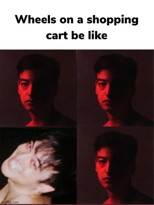 I know it's not just me | image tagged in shopping cart | made w/ Imgflip meme maker
