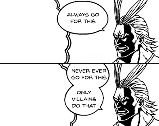Only Villains do this Blank Meme Template