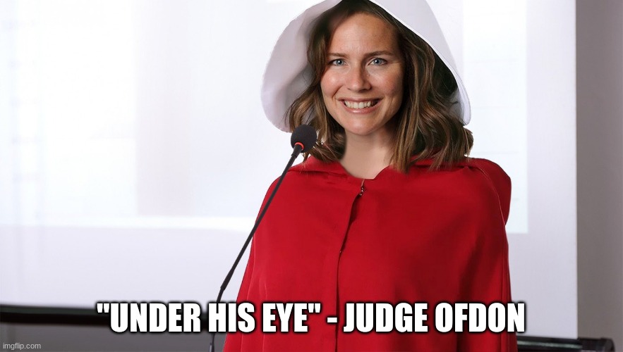 "UNDER HIS EYE" - JUDGE OFDON | made w/ Imgflip meme maker