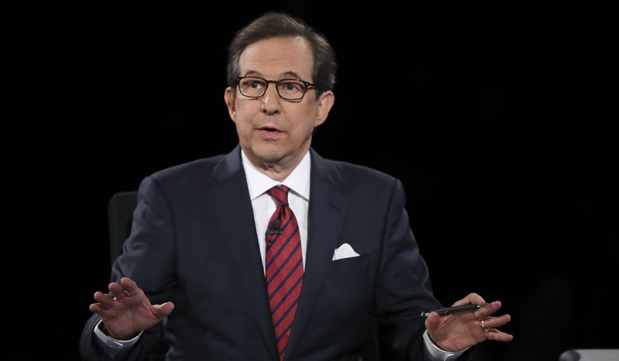 Chris Wallace debate Blank Meme Template