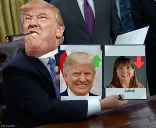 Trump Bill Signing Meme | image tagged in memes,trump bill signing | made w/ Imgflip meme maker