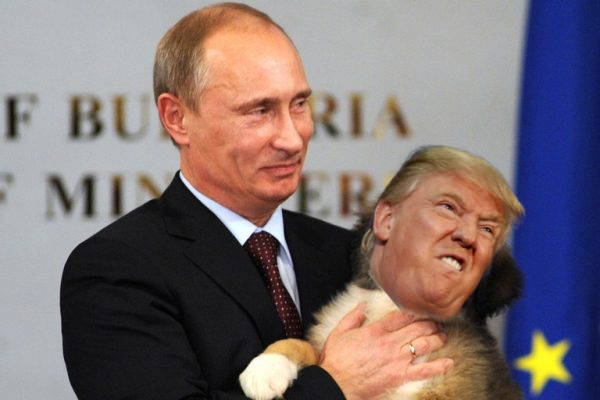 Putin's Puppy Blank Meme Template