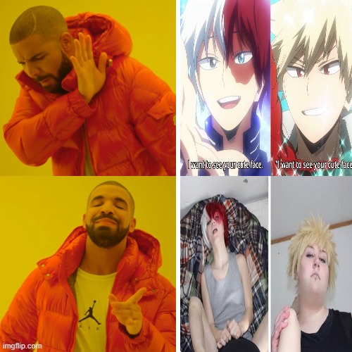 image tagged in anime,bnha,cringe | made w/ Imgflip meme maker