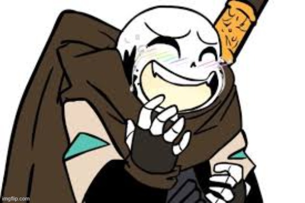 Ink! Sans Laughing | image tagged in ink sans laughing | made w/ Imgflip meme maker