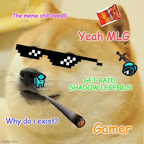 why is raid: shadow legends a meme