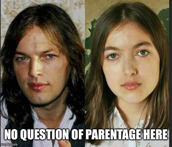 NO QUESTION OF PARENTAGE HERE | made w/ Imgflip meme maker