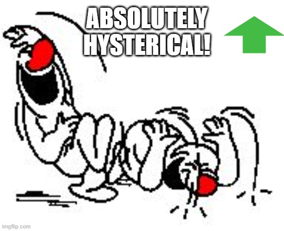 LOL Hysterically | ABSOLUTELY HYSTERICAL! | image tagged in lol hysterically | made w/ Imgflip meme maker