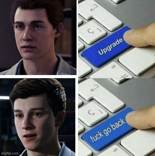 Spider-Man *PS5 Upgrade* | image tagged in ps5,spider-man | made w/ Imgflip meme maker