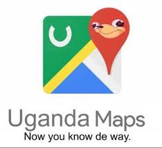 High Quality Uganda Maps Blank Meme Template