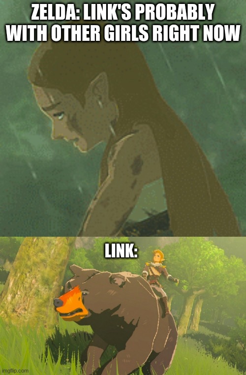 Link from Zelda Meme Generator Template