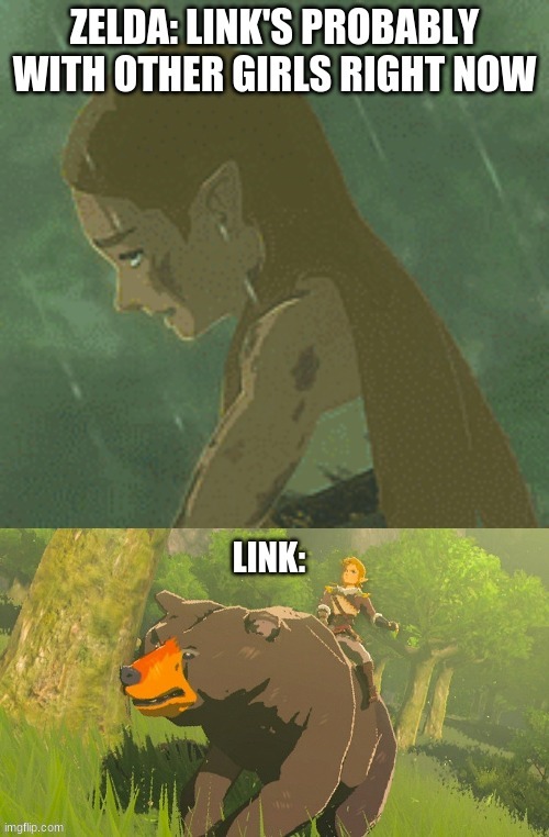 image tagged in the legend of zelda breath of the wild | made w/ Imgflip meme maker