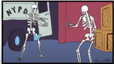 High Quality Wait a sec your not skeleton Blank Meme Template