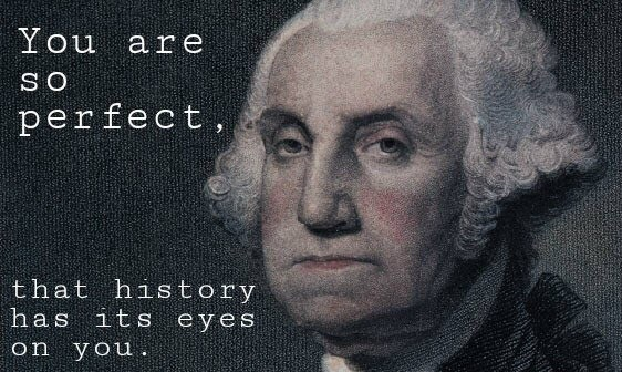 Washington History has its eyes on you Blank Meme Template