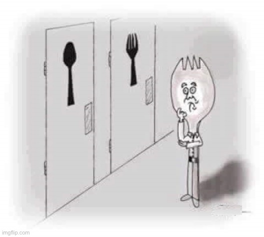 Transgender Spork | image tagged in transgender spork | made w/ Imgflip meme maker