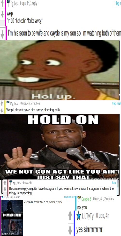 HOLD ON | image tagged in memes,fallout hold up,wtf | made w/ Imgflip meme maker