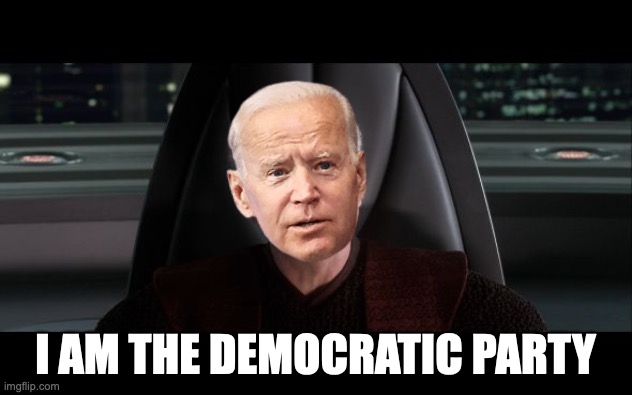 I am the Senate | I AM THE DEMOCRATIC PARTY | image tagged in i am the senate | made w/ Imgflip meme maker