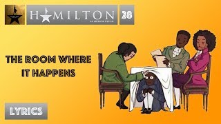 The room where it happens Blank Meme Template