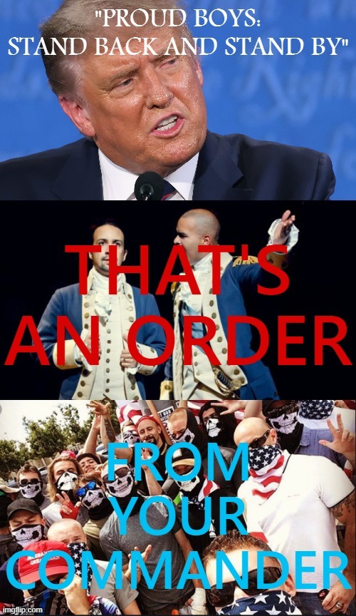 Proud boys Hamilton Washington | image tagged in proud boys hamilton washington | made w/ Imgflip meme maker