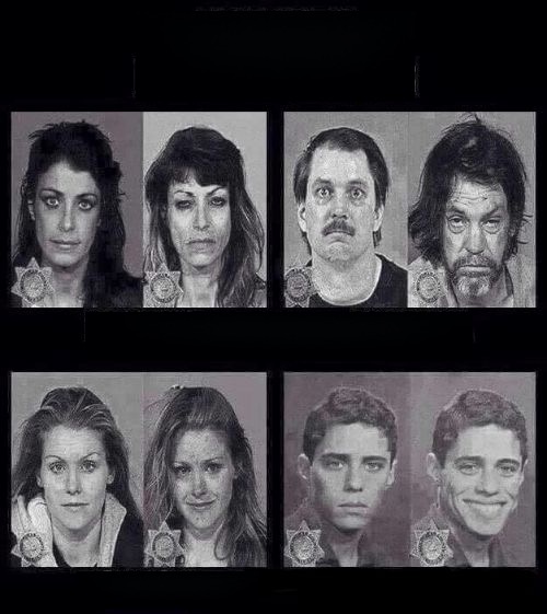 Blank Before and After Mug Shots Blank Meme Template