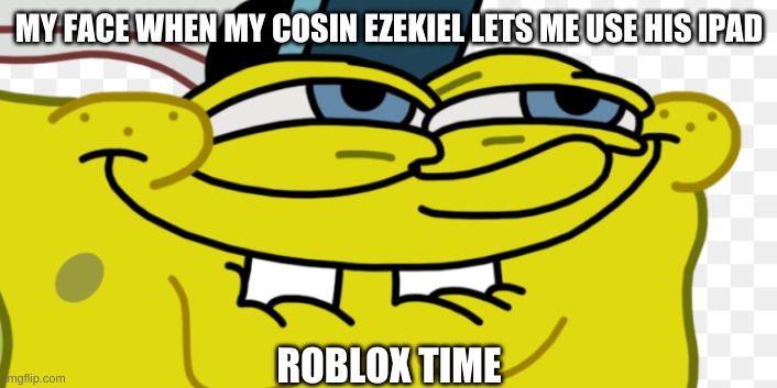 Spongebob Meme Imgflip - funny face spongebob roblox