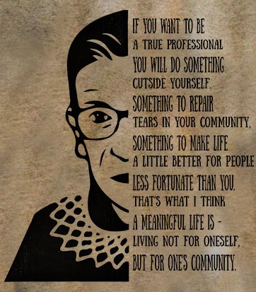 High Quality RBG quote Blank Meme Template