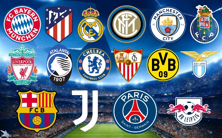 Teams that they would go through to Champions league knockout stage 2020/2021 | image tagged in memes,football,soccer,champions league | made w/ Imgflip meme maker