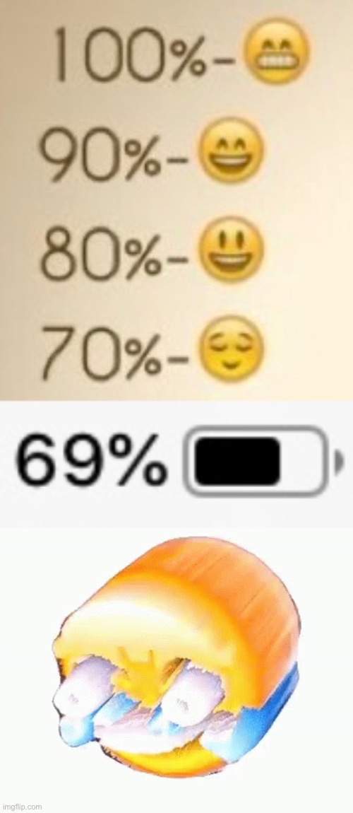 69 percent | image tagged in 69,phone,battery,memes,funny | made w/ Imgflip meme maker