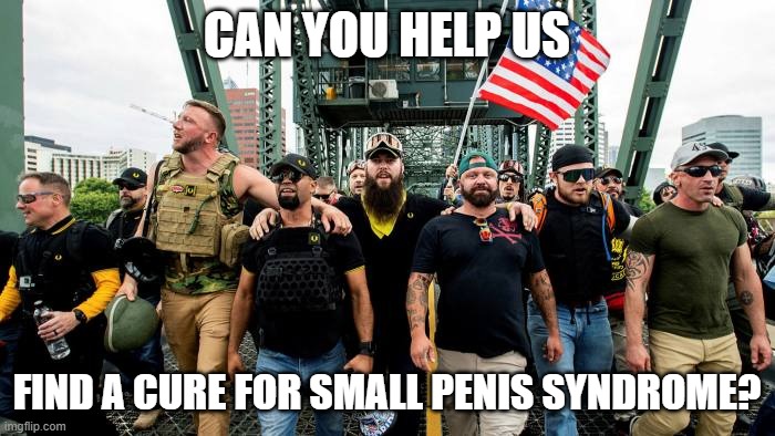 CAN YOU HELP US FIND A CURE FOR SMALL PENIS SYNDROME? | made w/ Imgflip meme maker