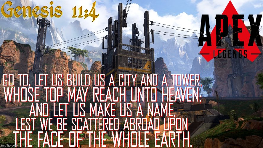 A dream inspired me to do this | image tagged in apex legends,bible,christianity,gaming,religion,bible verse | made w/ Imgflip meme maker